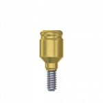 Straight Titanium Locator Attachment Premium Internal Hex (SP)