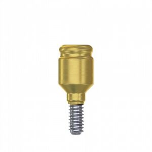 Straight Titanium Locator Attachment Premium Internal Hex (SP)