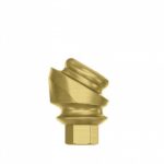 Angular Titanium Locator Attachment Concave 30° Premium Set + 4 Sillicone + Metal Cap + Protective Disc Internal Hex (SP) - Image 2