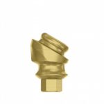 Angular Titanium Locator Attachment Concave 30° Premium Set + 4 Sillicone + Metal Cap + Protective Disc Internal Hex (SP) - Image 3