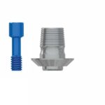 MIS (Sirona) compatible Titan Base 0.5 mm Wide Platform Free-Rotation Internal Hex (SP)