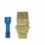 MIS (Sirona) compatible ConcaveTitan Base 1.5 mm Anti-Rotation Internal Hex (SP)