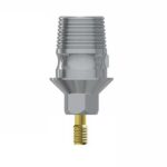 MIS (Sirona) compatible Titan Base 0.5 mm Narrow Platform Anti-Rotation Internal Hex (SP)
