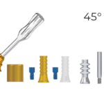 Angular Premium Multi-Unit Abutment 45° Full Set (11 part's) - Internal Hex (SP)