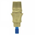 MIS (Sirona) compatible ConcaveTitan Base 3 mm Anti-Rotation Internal Hex (SP) - Image 2