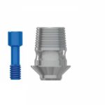 MIS (Sirona) compatible ConcaveTitan Base 0.5 mm Free-Rotation Internal Hex (SP)