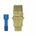 MIS (Sirona) compatible ConcaveTitan Base 3 mm Anti-Rotation Internal Hex (SP)