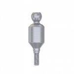 Slim 3.0 Titanium Ball Attachment Premium Set + 1 Sillicone + Metal Cap + Protective Disc Internal Hex (SP) - Image 5