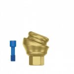 Angular Titanium Locator Attachment Concave 18° Premium Internal Hex (SP)