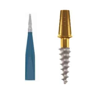 AMG® Dental Implant One-Piece shape Compressive Short Neck Implant + Manual surgical screwdriver