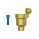 Angular Titanium Ball Attachment 18° Premium Internal Hex (SP)