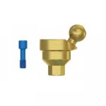 Angular Titanium Ball Attachment 30° Premium Internal Hex (SP)