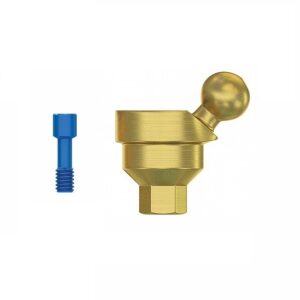 Angular Titanium Ball Attachment 40° Premium Internal Hex (SP)