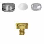 Bar For Titanium Locator Attachment Premium Set + 1 Sillicone + Metal Cap + Protective Disc