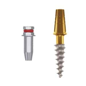 AMG® Dental Implant One-Piece shape Compressive Short Neck Implant + Driver For Ratchet