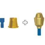 Straight Multi-Unit Abutment + Titanuim Base For Multi Unit - Internal Hex