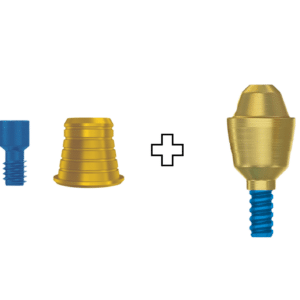 Straight Multi-Unit Abutment + Titanuim Base For Multi Unit - Internal Hex