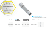 AMG NP Ø3.5 Digital Analog For 3D Printed Model - Conical Connection- NP Implant ®V7 - Image 3