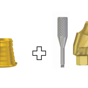 AMG Angular Multi-Unit Abutment 18° + Titanuim Base For Multi Unit - Internal Hex
