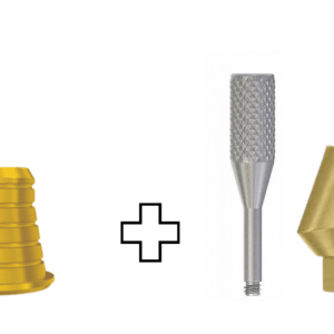 AMG Angular Multi-Unit Abutment 30° + Titanuim Base For Multi Unit - Internal Hex