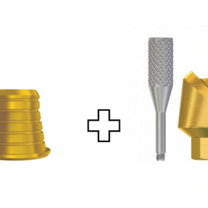 AMG Angular Multi-Unit Abutment 45° + Titanuim Base For Multi Unit - Internal Hex
