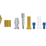 AMG Straight Multi-Unit Abutment  Full Set (9 part's) - ®V7 NP implant - Conical Connection