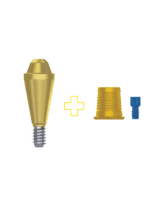 AMG Straight Multi-Unit Abutment + Titanium Base For Multi Unit - ®V7 NP implant - Conical Connection - Image 5