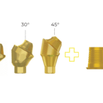 AMG Angular Multi-Unit Abutment + Titanium Base For Multi Unit - ®V7 NP implant - Conical Connection