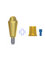 AMG Straight Multi-Unit Abutment + Titanium Base For Multi Unit - ®V7 RP implant - Conical Connection - Image 5