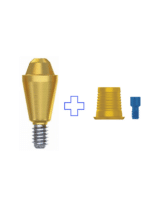 AMG Straight Multi-Unit Abutment + Titanium Base For Multi Unit - ®V7 RP implant - Conical Connection - Image 4