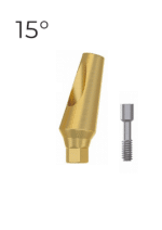 Standard Angular Abutment 15° - Conical Connection (NP)
