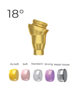 Angular 18° LocKit Attachment Premium Set + 4 Sillicone + Metal Cap + Protective Disc - Conical Connection (NP) - Image 4