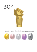 Angular 30° LocKit Attachment Premium Set + 4 Sillicone + Metal Cap + Protective Disc - Conical Connection (NP) - Image 4