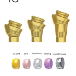 Angular 18° LocKit Attachment Premium Set + 4 Sillicone + Metal Cap + Protective Disc - Conical Connection (RP)