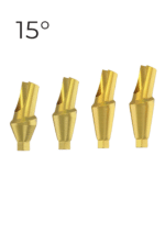 Anatomic Angular Abutment 15° - Conical Connection (NP)