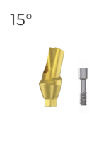 Anatomic Angular Abutment 15° - Conical Connection (RP) - Image 2
