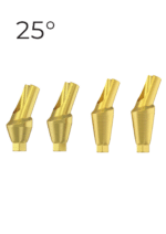 Anatomic Angular Abutment 25° - Conical Connection (RP)