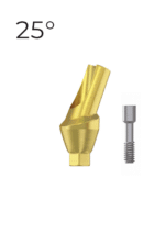 Anatomic Angular Abutment 25° - Conical Connection (RP) - Image 2