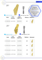 Anatomic Angular Abutment 25° - Conical Connection (RP) - Image 6
